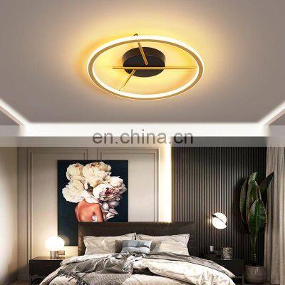 Indoor Decorative Bedroom Ceiling Lamp Living Room Dimmable LED Surface Mount Ceiling Light