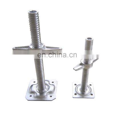 Stainless Steel Scaffolding Screw Base Jacks for Slab Support