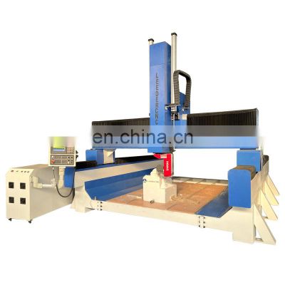 jinan 5axis Cnc Wood Lathe Mdf Acrylic Plywood Router Cnc 5 Axis Machine 1325