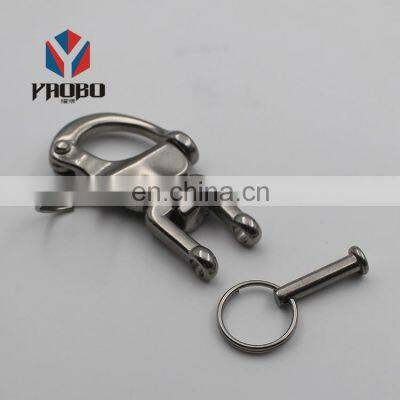 Sailing Boat Stainless Steel Quick Release Captive Pin Jaw Eye Shackle Bail Rigging Clip Clevis Jaw Swivel Snap Shackle photo-5
