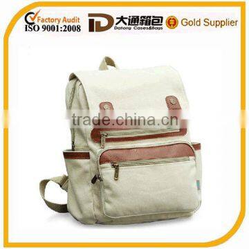 Durable leisurely soft PU strape ornamenting lady laptop bag for travel and sports