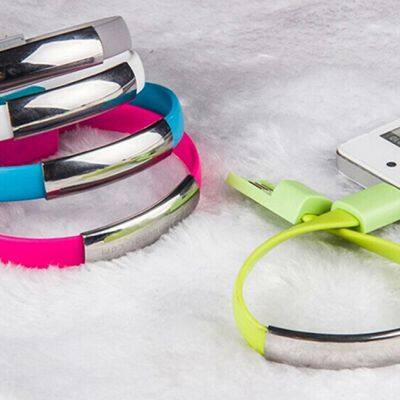 Convenient Bracelet Charger Data Cable High Quality Data Cable Color Micro Usb for Samsung Charger Cable photo-4