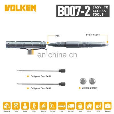 High Quality Outdoor Multi-functional Defensive Equipment Defensive Equipment Tactical Pen With Lamp Tools photo-2