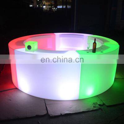 Straight Led Mobile Bar Portable Led Light Modern Bar Counter Waterproof for Sale photo-2