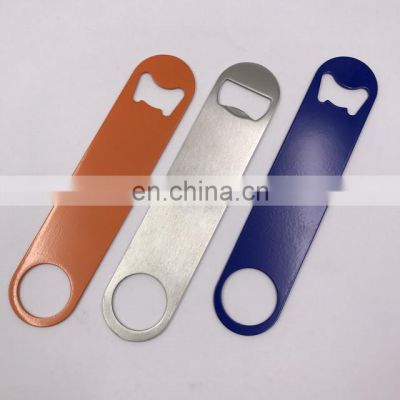 Customized Stainless Steel Flat Metal Beer Bottle Openers