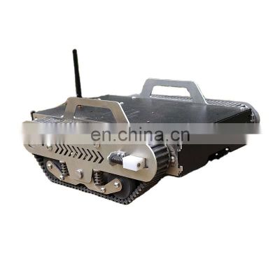 Narrow space use inspection Robot Tins-3 Patrol Robot Chassis mini crawler chassis rubber track with good price