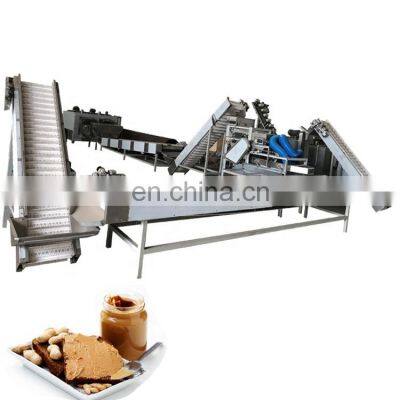 200-300kg/h complete peanut butter production line sesame paste grinding machine