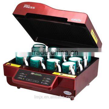 3D Sublimation Heat Press Machine for Phone Cases Mugs Cups Heat Transfer+Gifts photo-2