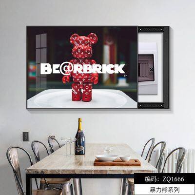 Violent Bear Hanging Painting / Wall Painting / Decorative Painting 02 photo-5