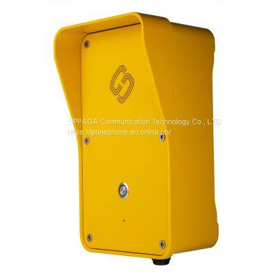 Aluminum Alloy Telephone, Outdoor One-key Intercom, Weatherproof IP Phone photo-2