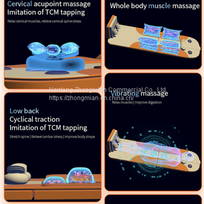 Variable Intensity, 11 Therapy Modes Massage Bed - Improve Sleeping, Relieve Fatigue photo-3