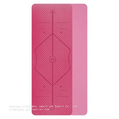 Tpe Yoga Mat 6mm High Quality Health And Fitness Sgs Certified Tpe Material