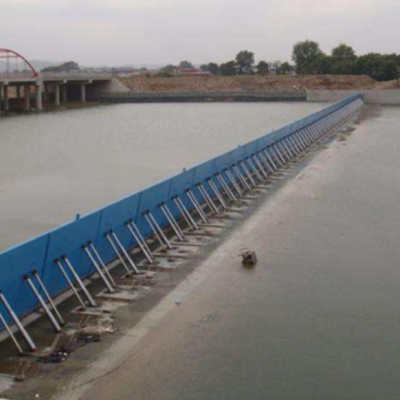 Steel Gate Shield Rubber Dam for Flood Control  hydropower station Air Shield Gate