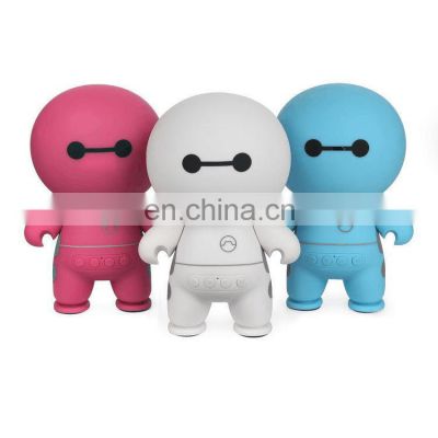 2021 Cute robot wireless audio cartoon baymax portable speaker