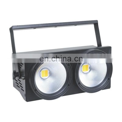 TV studio large-scale show 2 eyes led blinder light audience blinder 2x100w