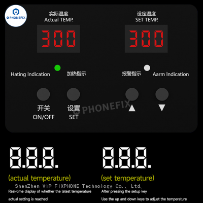 Mechanic HT-34 HT-30 Intelligent Double-display Constant Temperature Heating Platform Welding Table For Phone Screen/Frame Removal