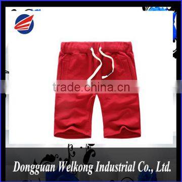 SPORT EQUIPMENT MEN POLYESTER AND COTTON ELASTIC SHORTS