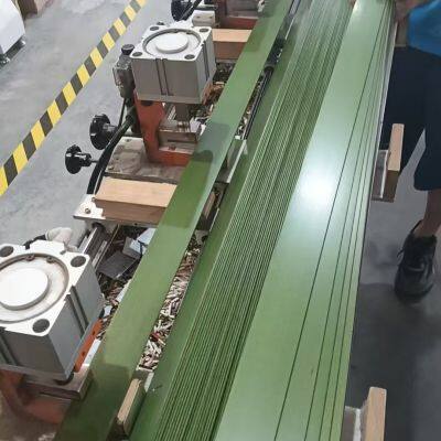 Green Color 50mm Slats Basswood Venetian Blinds Manual Control System photo-5