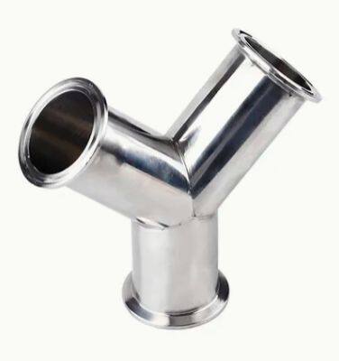 Hot Sale Guaranteed Quality Unique Sanitary Stainless Steel304 316 Pipe Fitting Tri Clamp Tee Y Type Tee photo-2