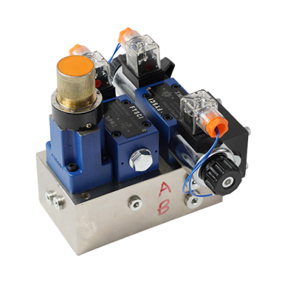 Valve Group Customized Hydraulic Manifold Block 4WE6G Flow Control Valve 2FRM6B7 Valve Block photo-2