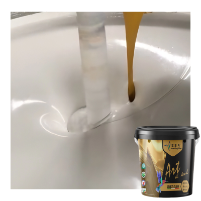 Chinese Blue Kingfisher Manufactures Venetian Plaster, Elegant Texture, Moisture-Proof & Long-Lasting