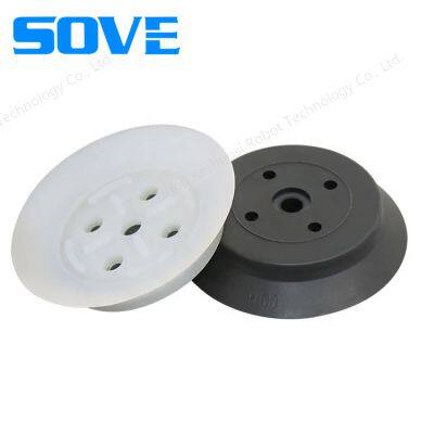 ZP-32~150HS/N Series Silicone/Rubber Vacuum Cup SMC Brand Perfect Alternative Product Heavy-duty Single-story for Handling Glass and Steel Plates