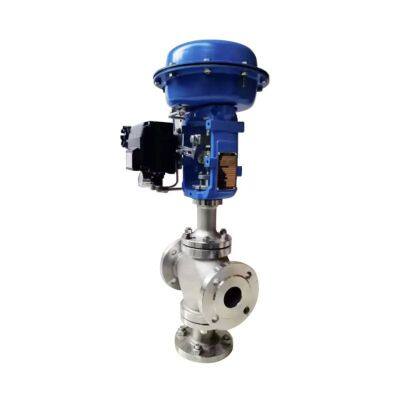 Manufacturer Direct Sales Pneumatic High-temperature Three-way Regulating Valve photo-3