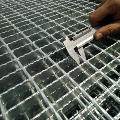 SG Industrial Durable Carbon Steel Hot-Dip Galvanized Safety Grating, Corrosion Resistant, Fire-Fighting Water Supply Unit photo-4