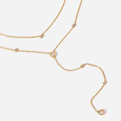 Collier en acier inoxydable non tachable avec barrière en nitrure de titane - Fabriqué avec précision par CNC