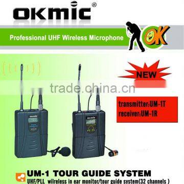 wireless tour guide system/wireless monitor/wireless camera system