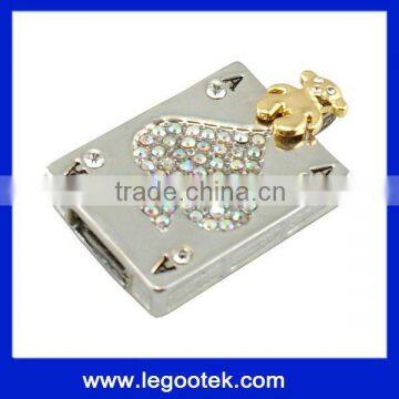 poker shape promotional memory usb/2G,4G,8G/CE,FCC,ROHS