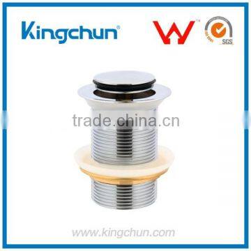 Watermark Western Style Basin Waste Chrome Polished Sink Drain Pop Up without Overflow(K281)