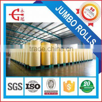 Slotted Sold Round Type Masking Tape Jumbo Roll