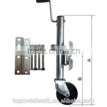 Trailer jack for trailer parts