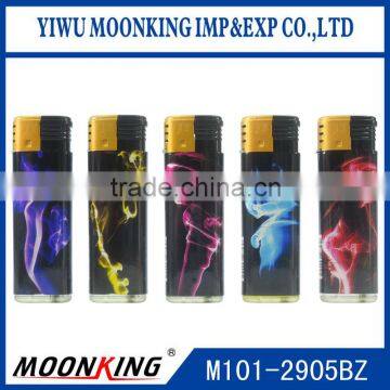 personal logo print wrap picture electronic windproof cigar lighter