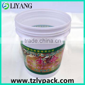 heat printing transfer film for plastic, bucket and pail, fertilizer, customers' design