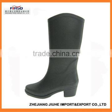 High Heels Women Rubber Rain Boots