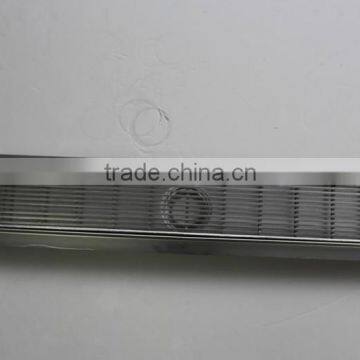 B Series Tiled On Flange Linear Stainless Shower Drain With Wedge Wire Cover