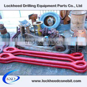 API 8C double arm elevator link and lifting ring for oil well drilling used at wellhead