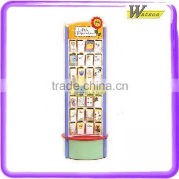 recycled Material advertising promotion corrugated cardboard hook display stand with mobile phone shell