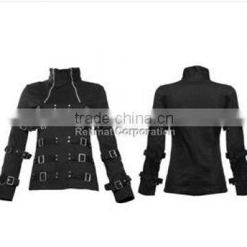 Hot selling cotton jackets with buckles