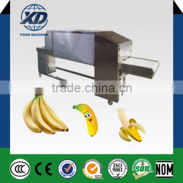 Green and ripe Banana peeling machine