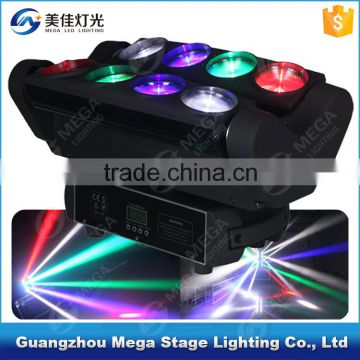 100w 4in1 led effect stage light with 8 eyes double row stage lighting