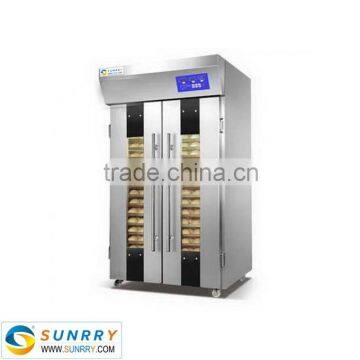 Automatic digital double doors 32 trays french small bread making machine used stainless steel fermentation tanks for sale