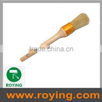 long handle round paint brush boar bristle brush wholesale