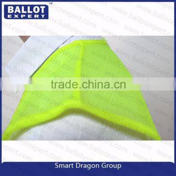 Warning Reflective Tape Vest for Worker on Voting photo-3