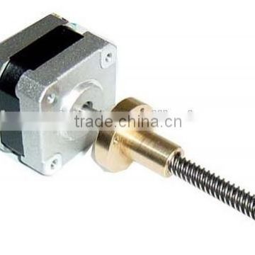 stepping motor dia 8mm lead screw stepper motor with shaft Tr8*8 ,3d printer for in and cnc glass hobbyist