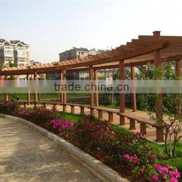 various types of wpc outdoor arbour