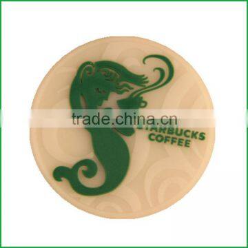 China factory creative pvc coasters