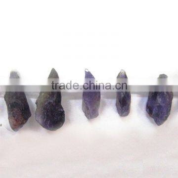 Different Shape Amthyst Necklace Bracelet photo-3